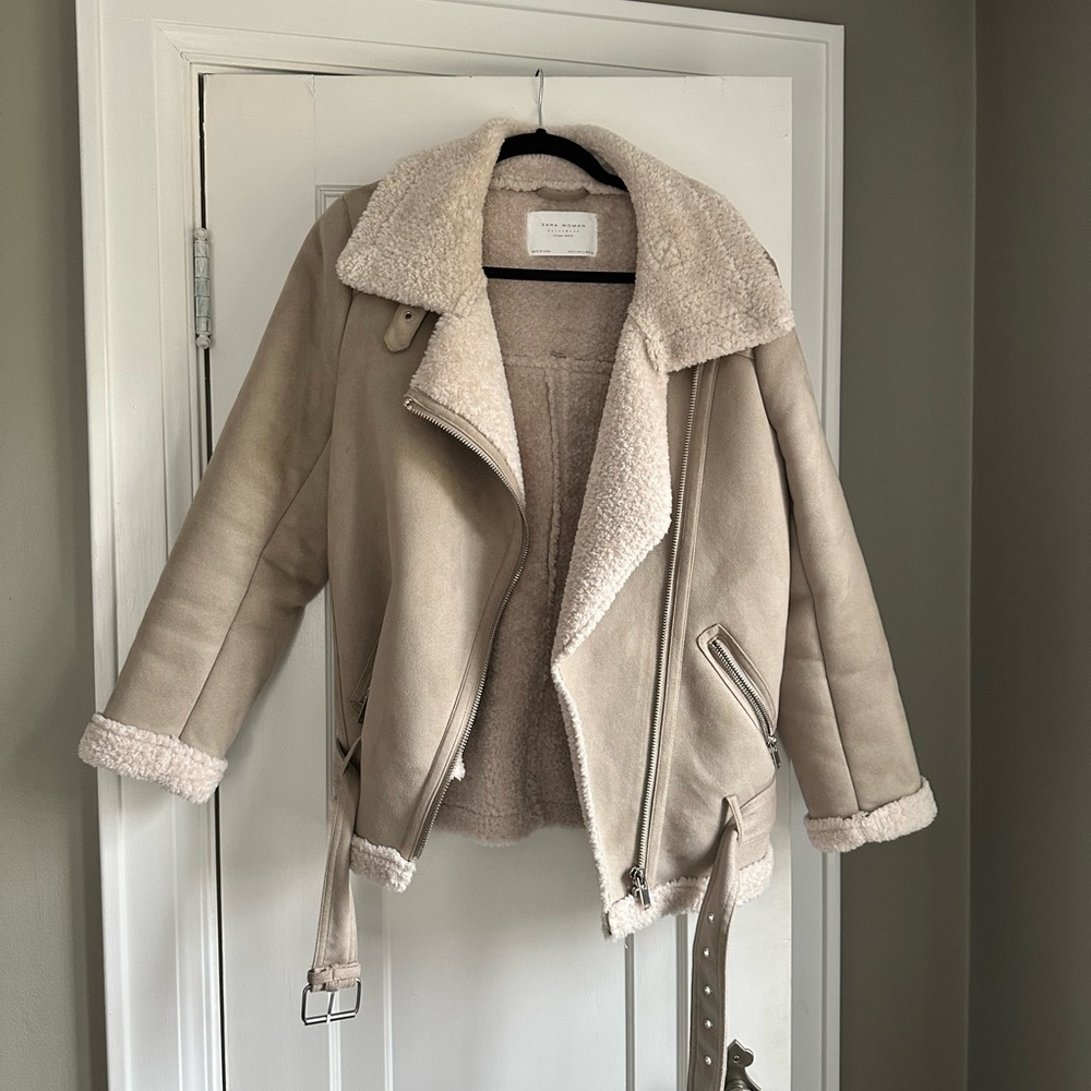 Zara Sherpa Jacket